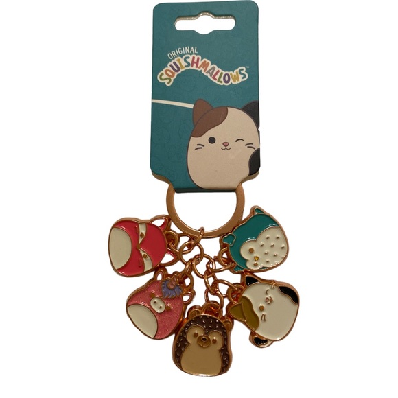 Kellytoy Other - Squishmallow Multi-Charm Key Chain